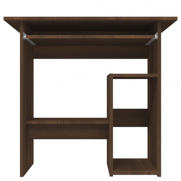 Bureau Chêne marron 80x45x74 cm 