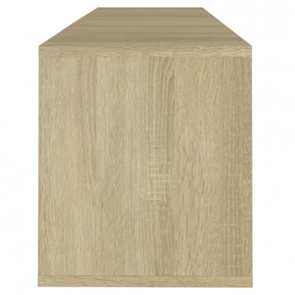 Meuble TV Chêne sonoma 120x30x40,5 cm Aggloméré