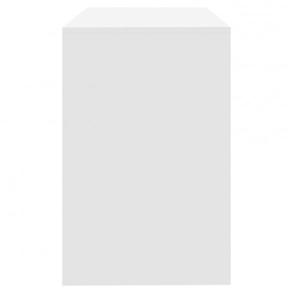Bureau Blanc 101x50x76,5 cm Aggloméré