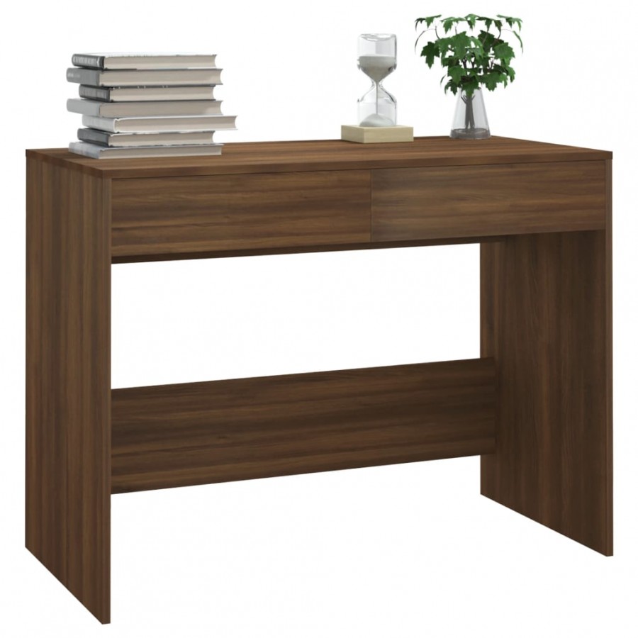 Bureau Chêne marron 101x50x76,5 cm Aggloméré