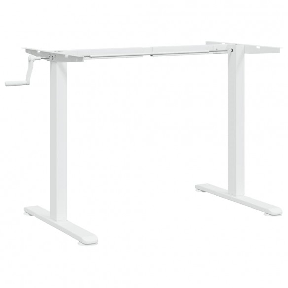 Cadre de bureau debout blanc (94-135)x60x(70-114) cm acier