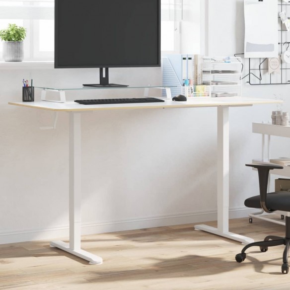 Cadre de bureau debout blanc (94-135)x60x(70-114) cm acier