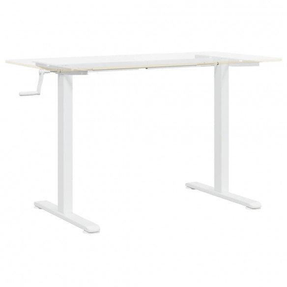 Cadre de bureau debout blanc (94-135)x60x(70-114) cm acier