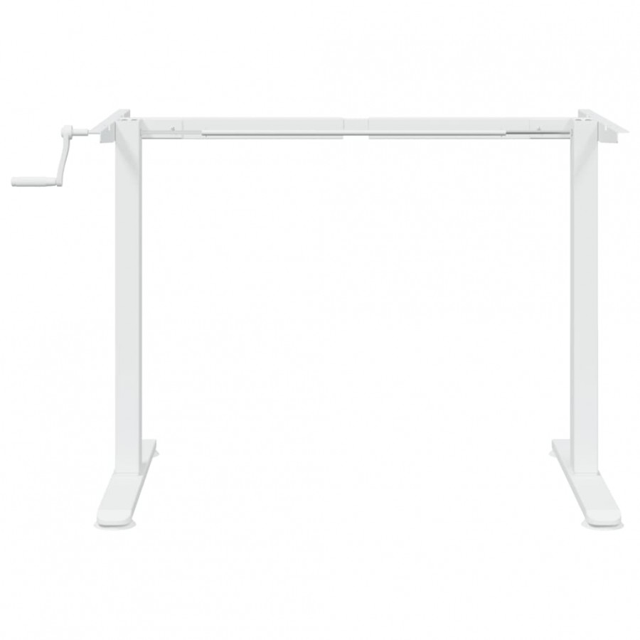 Cadre de bureau debout blanc (94-135)x60x(70-114) cm acier