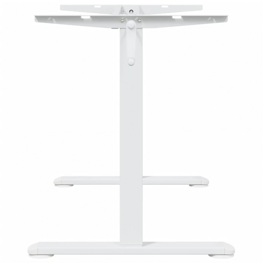 Cadre de bureau debout blanc (94-135)x60x(70-114) cm acier