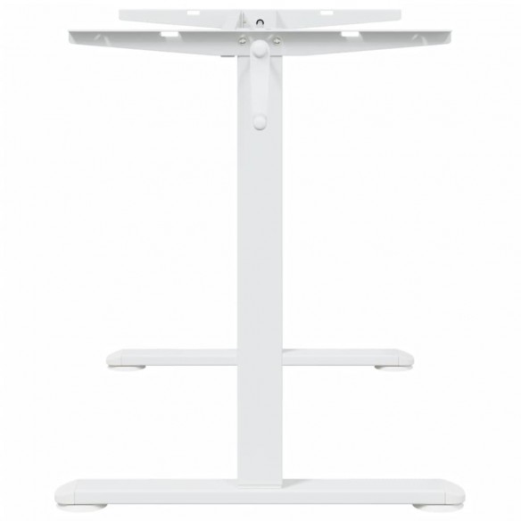 Cadre de bureau debout blanc (94-135)x60x(70-114) cm acier
