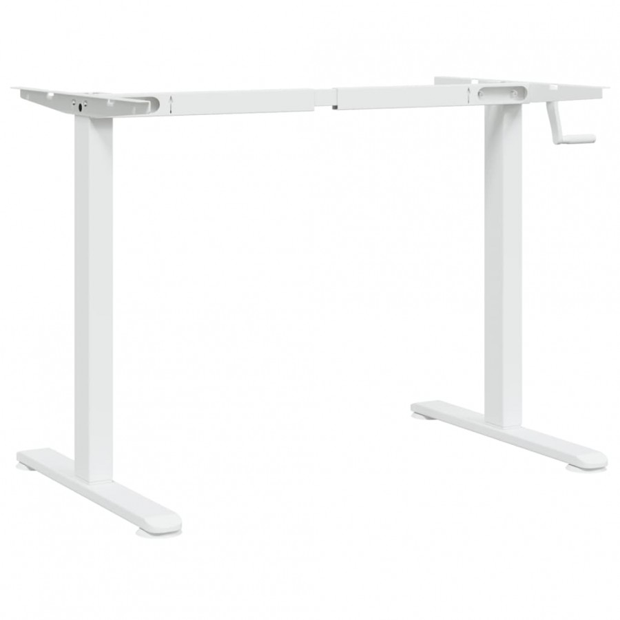 Cadre de bureau debout blanc (94-135)x60x(70-114) cm acier