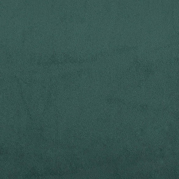 Repose-pied vert foncé 77x55x31 cm velours