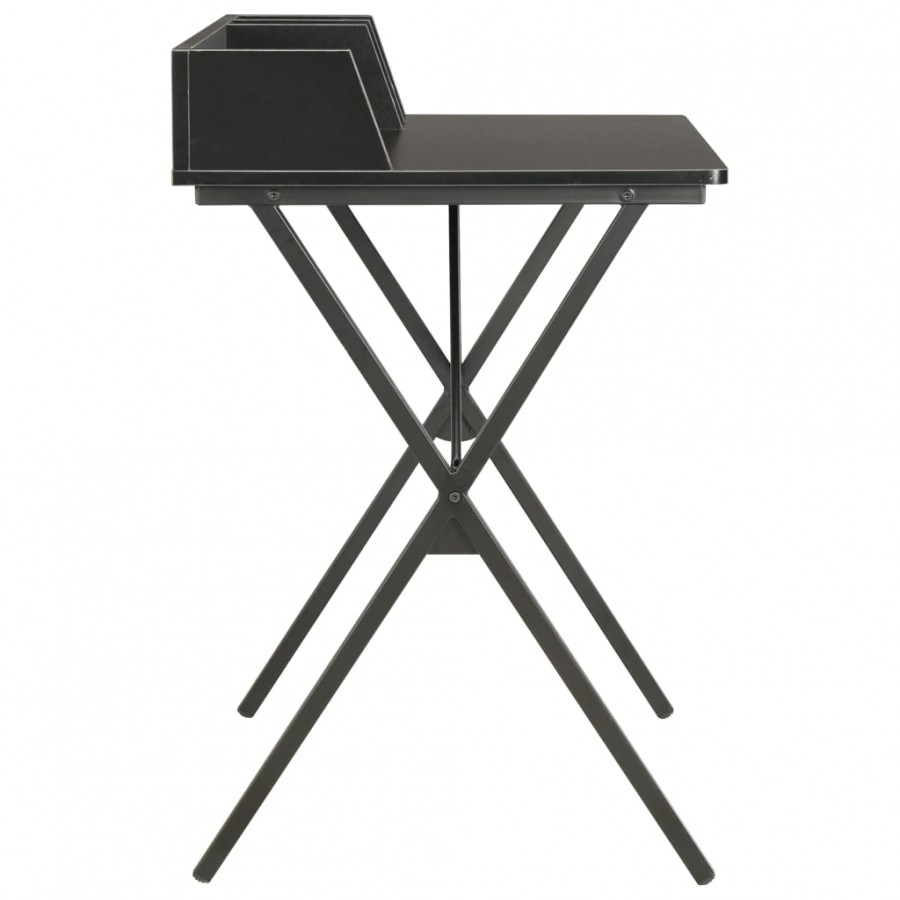 Bureau Noir 80x50x84 cm