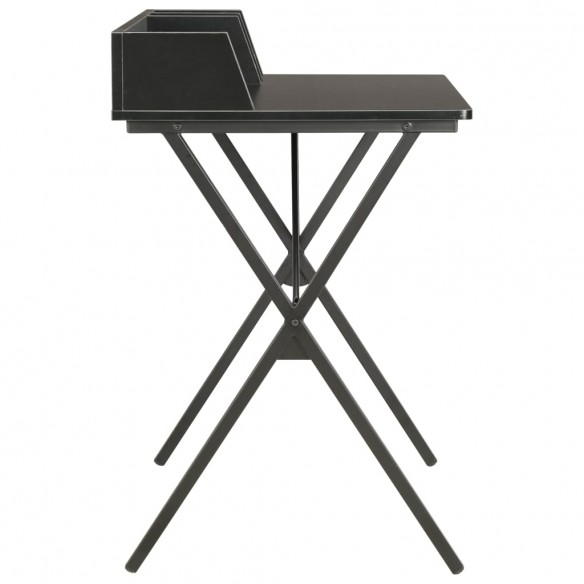Bureau Noir 80x50x84 cm