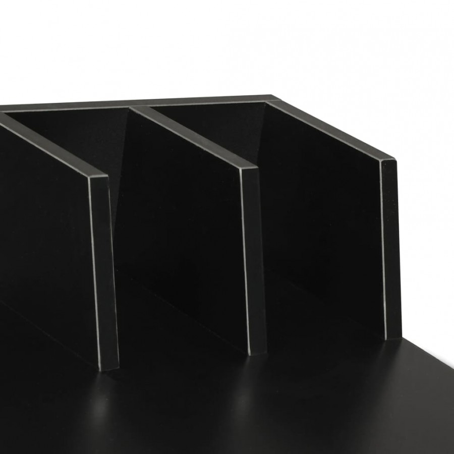 Bureau Noir 80x50x84 cm