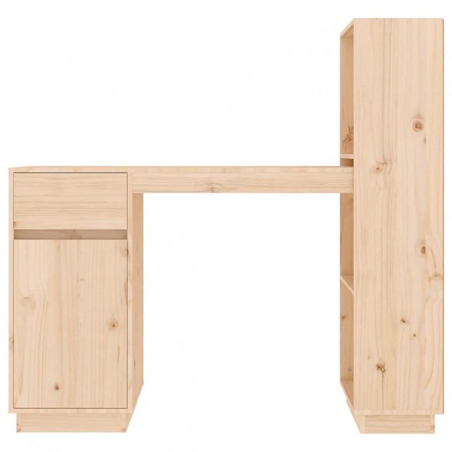 Bureau 110x53x117 cm Bois massif de pin
