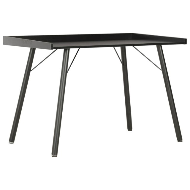 Bureau Noir 90x50x79 cm