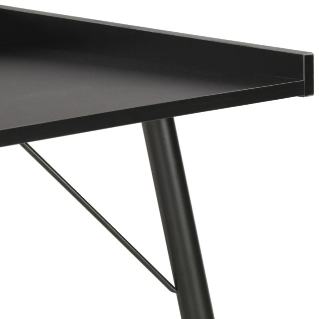 Bureau Noir 90x50x79 cm