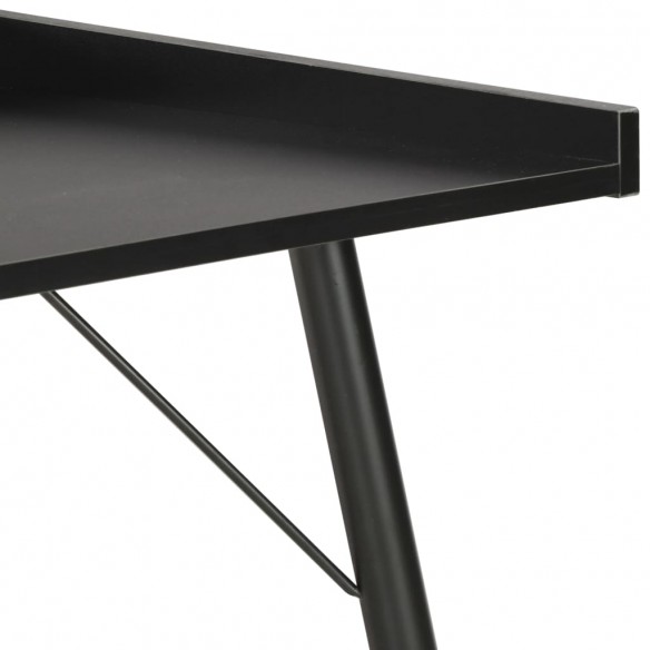 Bureau Noir 90x50x79 cm