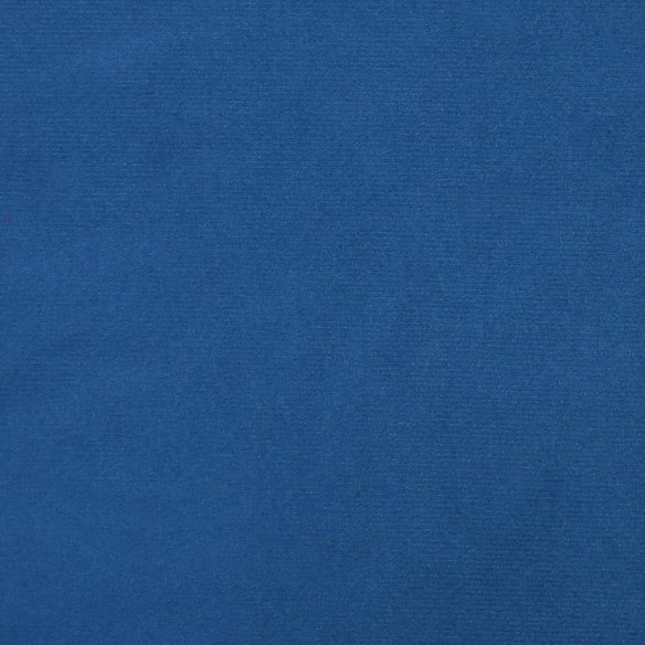 Chaise à bascule Bleu Velours