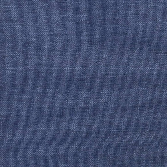 Têtes de lit 2 pcs Bleu 100x7x78/88 cm Tissu