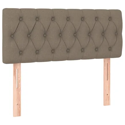 Tête de lit Taupe 90x7x78/88 cm Tissu 2