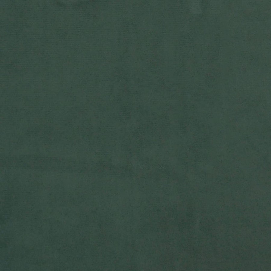 Tête de lit Vert foncé 100x5x78/88 cm Velours