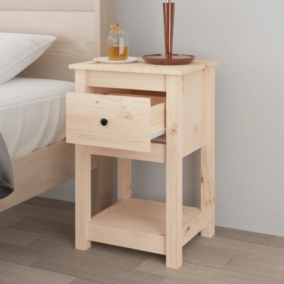 Table de chevet 40x35x61,5 cm Bois de pin massif