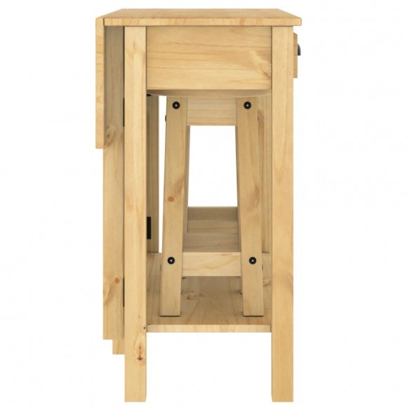 Ensemble de bar 3 pcs bois de pin massif