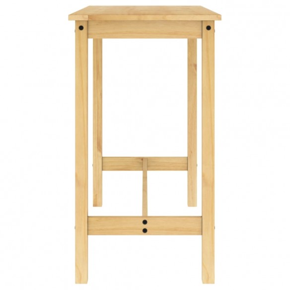 Ensemble de bar 5 pcs Bois de pin massif