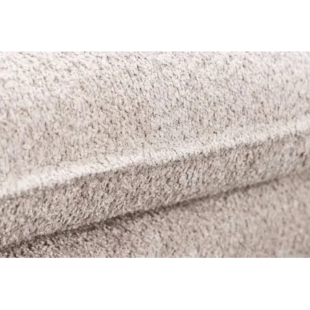 Canapé 3 places HEAVEN 200 cm en tissu bouclé champagne beige