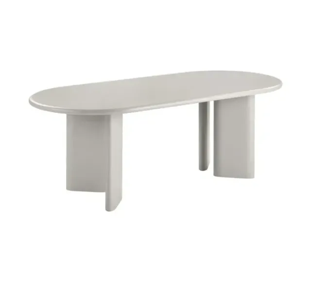 Pack ambiance salle à manger contemporaine – Table sable 220 cm, mobilier & décoration coordonnés