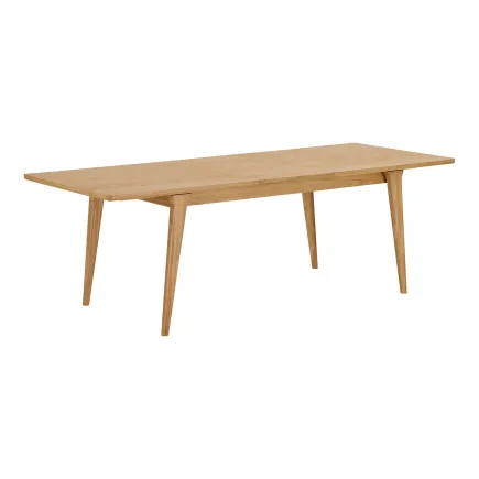 Pack ambiance salle à manger naturelle – Table extensible en chêne & déco coordonnée 2
