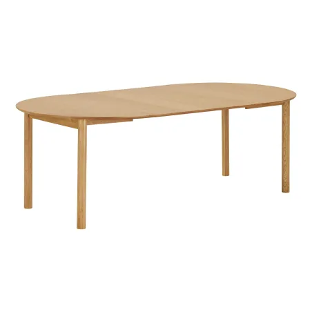 Pack salle à manger extensible – Esprit bois naturel & touches décoratives