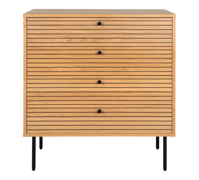 Ambiance complète – Chêne naturel & contrastes modernes