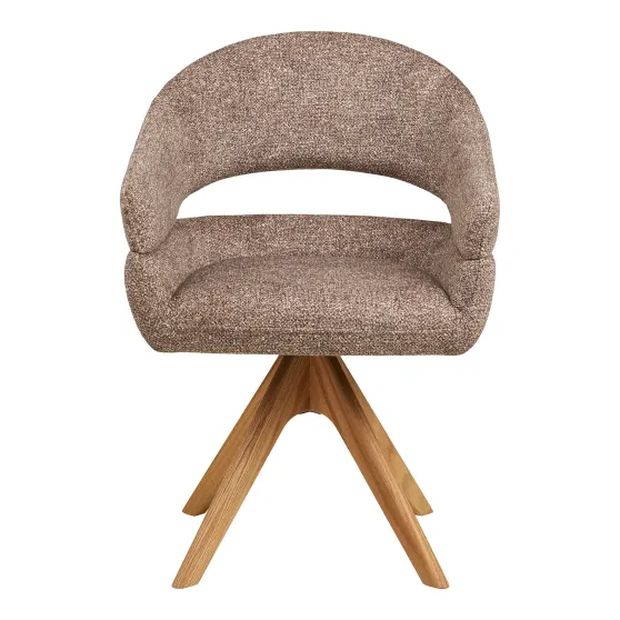 Chaise Pivotante en Chêne Naturel FSC® - Confort & Style | | Elsines