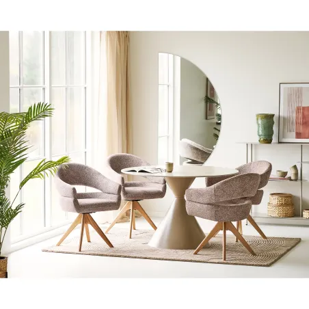 Miroir Demi-Lune Géant Paola 80x160 cm | Design Minimaliste | Elsines