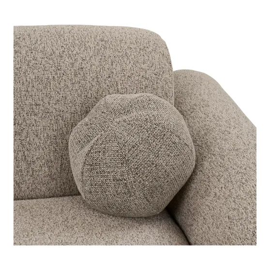 Canapé Lounge Clyde 300 cm - Méridienne Droite Gris Pierre| Elsines