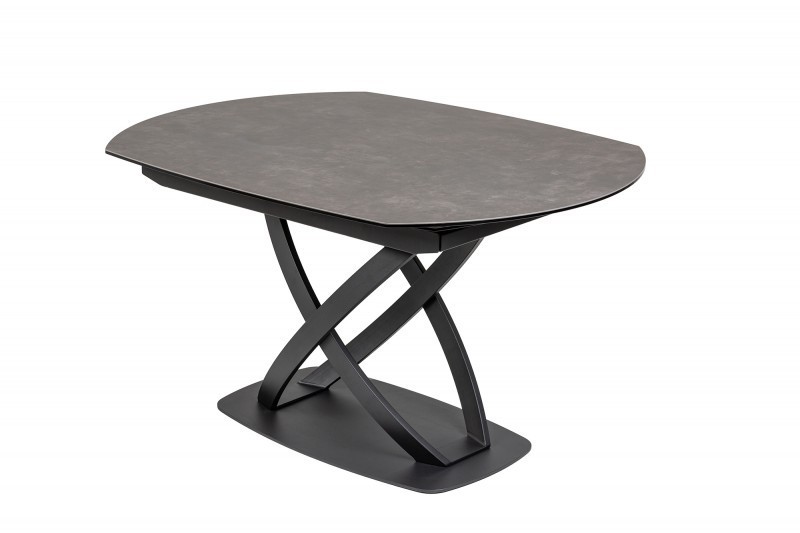 Table à Manger INES 130-190cm Céramique, Anthracite, extensible