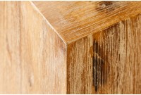 Colonne design naturel de 75 cm en bois massif