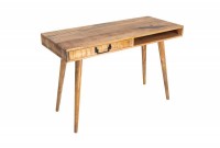 Bureau de 120cm en bois massif coloris naturel