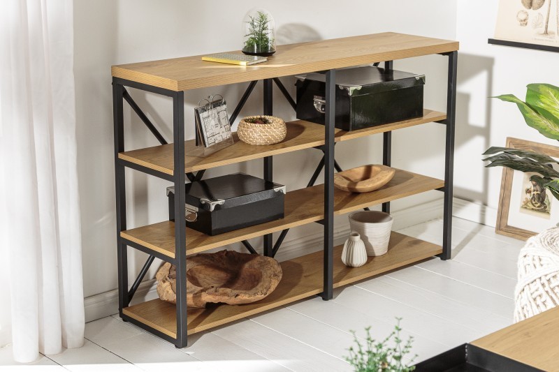 Etagère à 4 plateaux design industriel