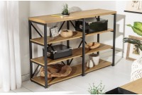 Etagère à 4 plateaux design industriel