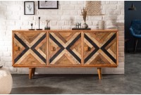 Bahut design de 160 cm coloris naturel