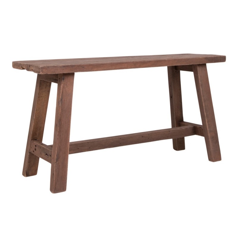 Banc Barcelona en Teck Recyclé Naturel - Pièce Unique 90 cm | Elsines