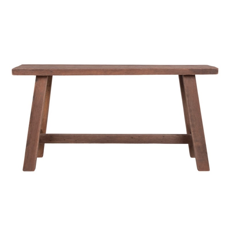 Banc Barcelona en Teck Recyclé Naturel - Pièce Unique 90 cm | Elsines